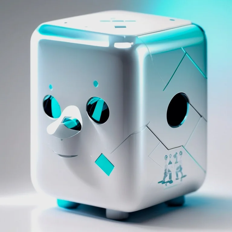 Enfant jouant avec un jouet intelligent